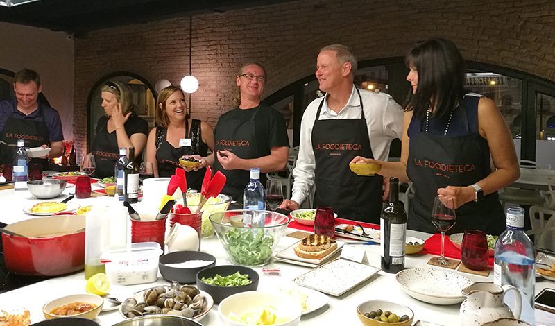 Spanish Cooking Class, paella and tapas in Barcelona