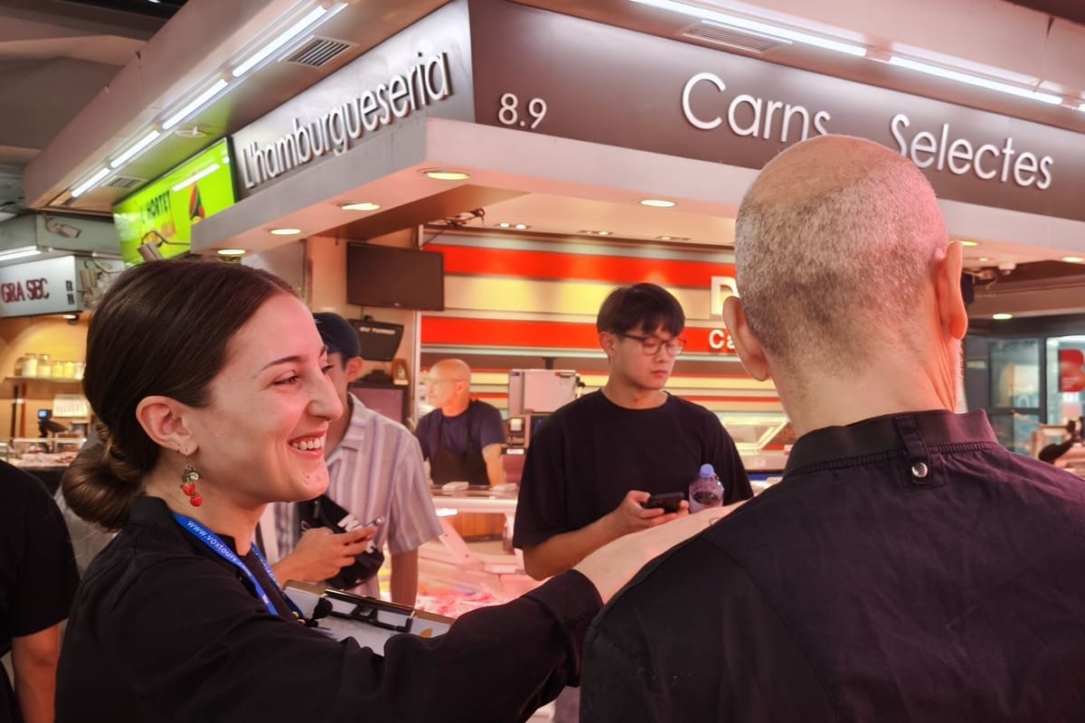 Private market tour visit in Barcelona