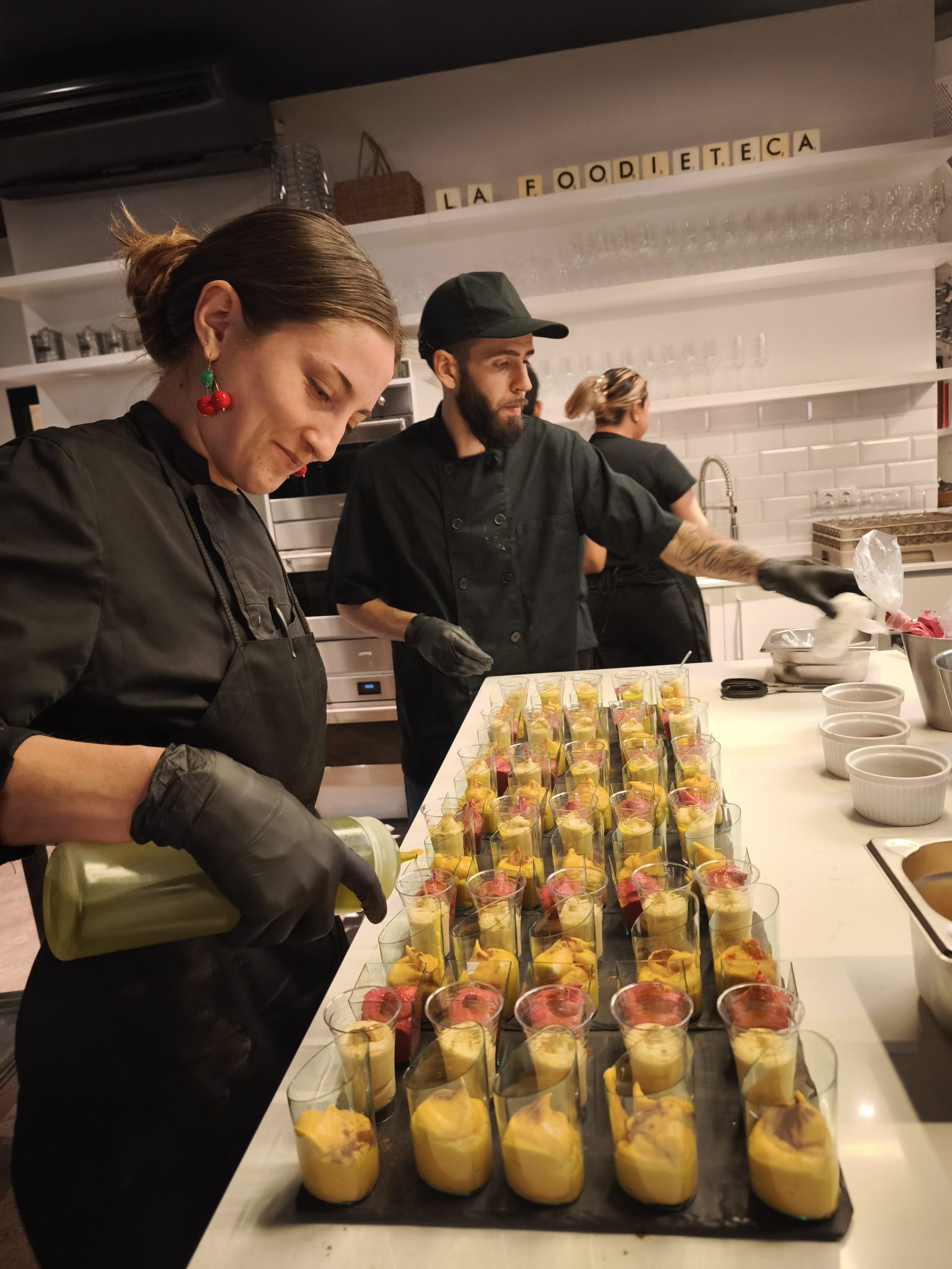 Showcooking en directo para empresas en Barcelona