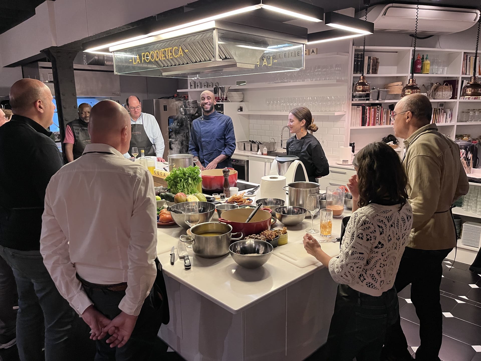 Showcooking para evento empresa barcelona