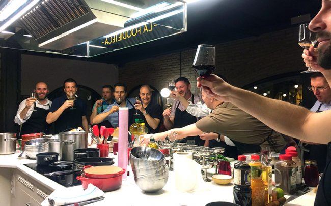 Taller de Cocina en grupo