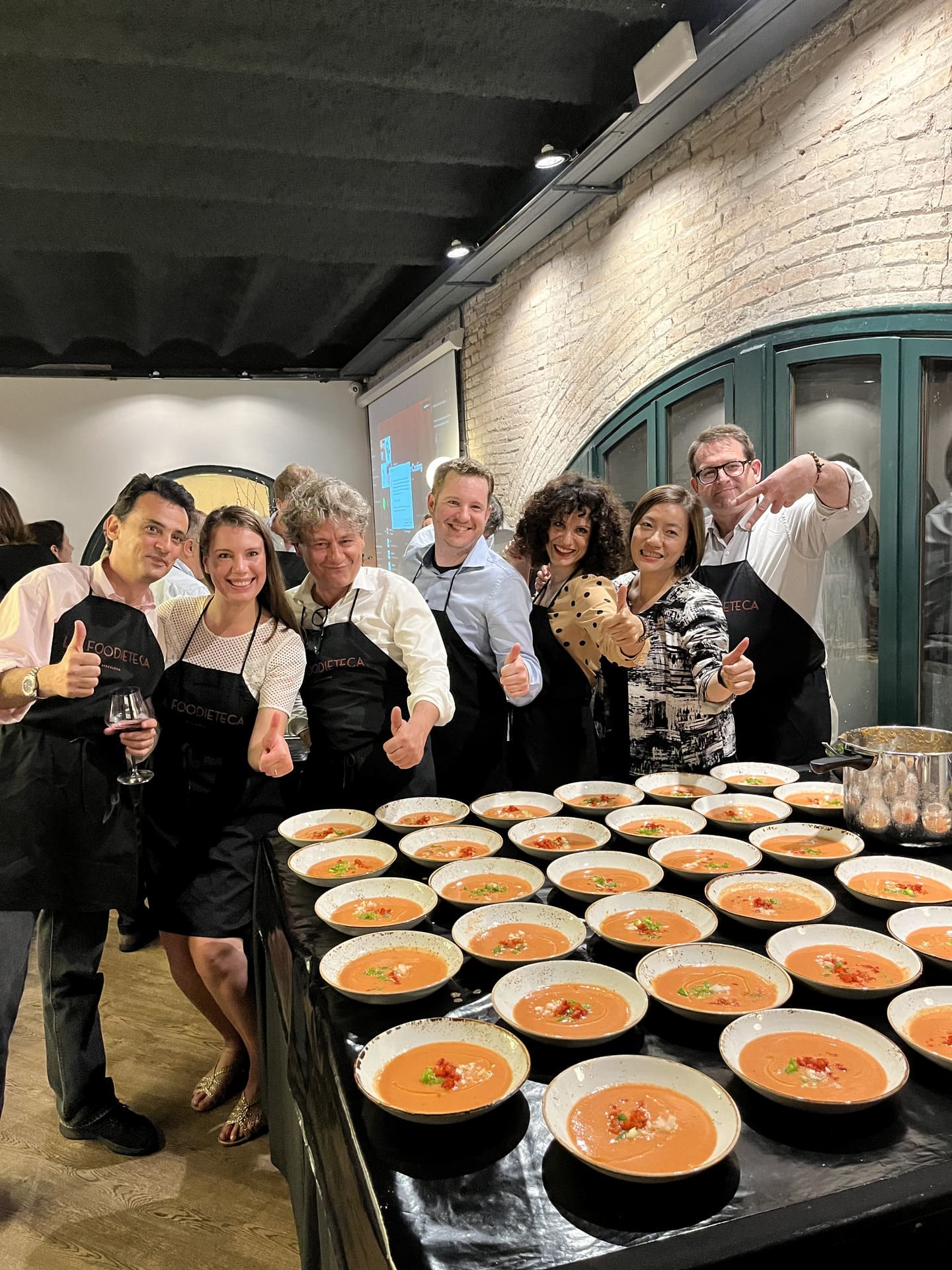 Taller team building masterchef para grupo de empresa en Barcelona