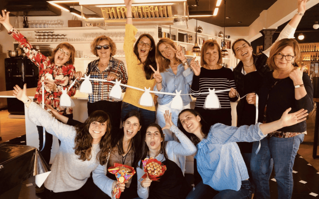 Celebrando una despedida de soltera en Foodieteca